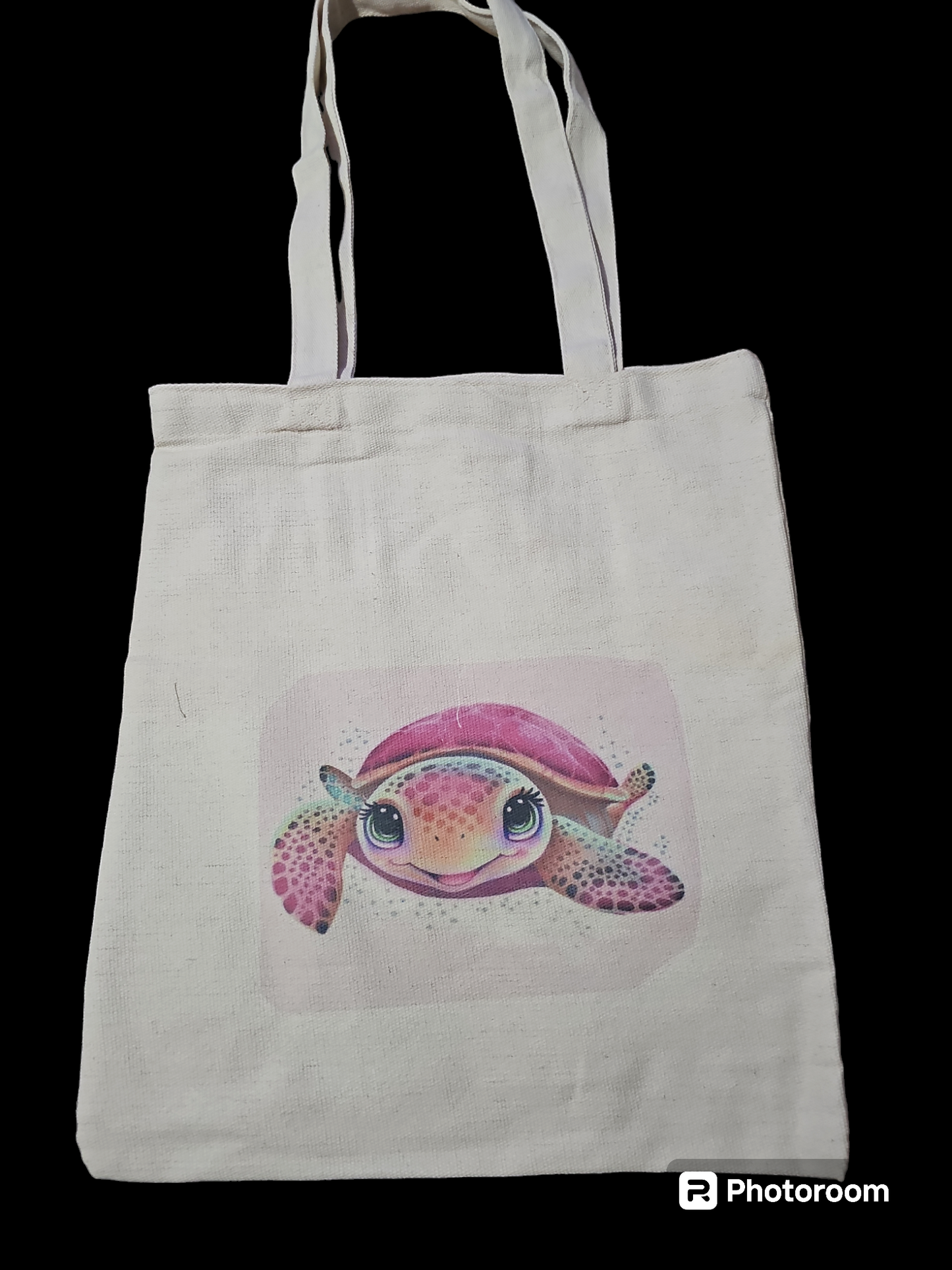 Turtle canvas bag