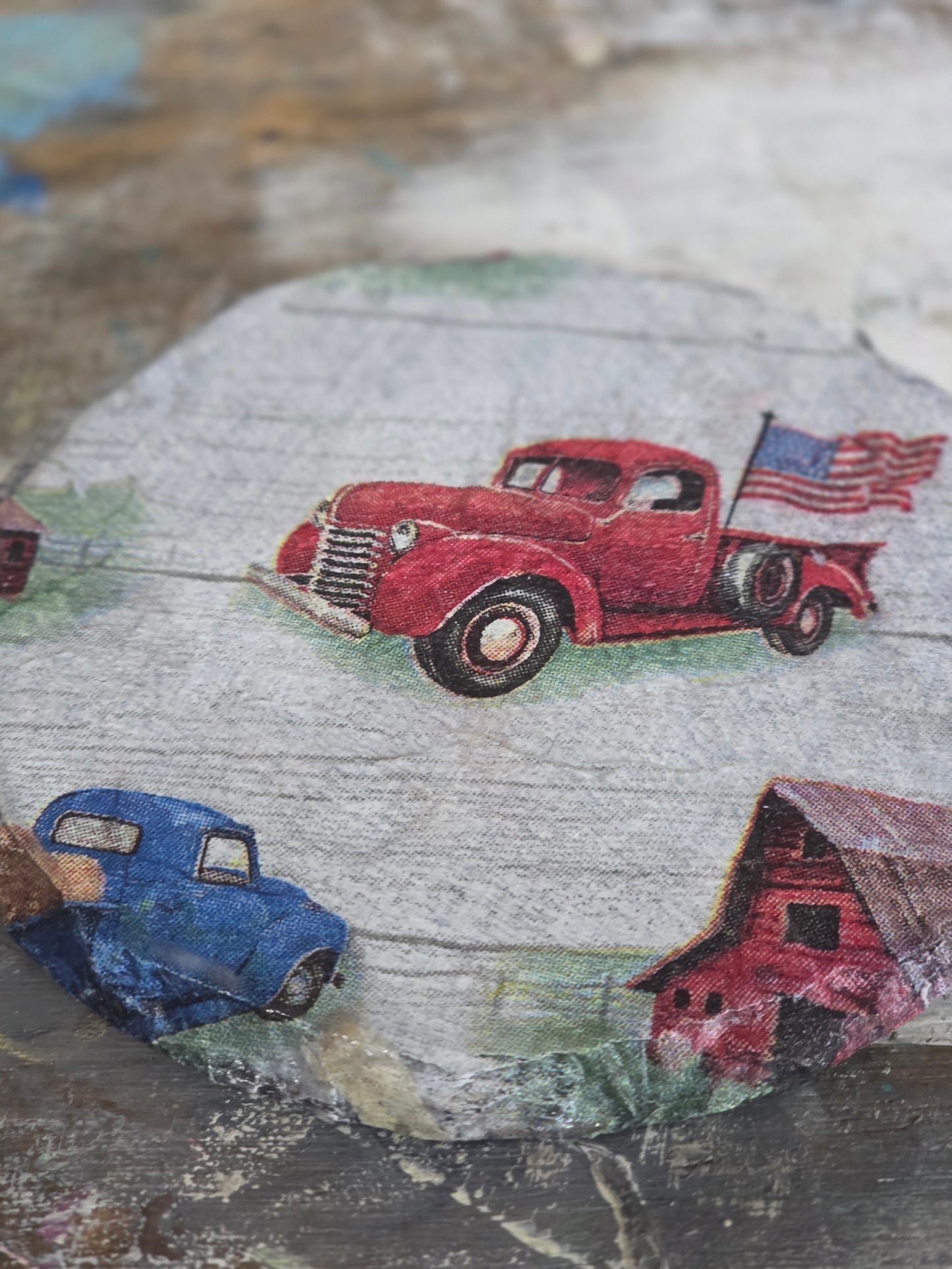 Stone coasters