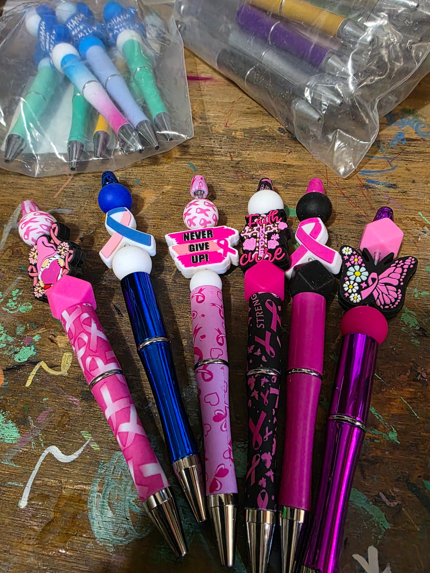Breast cancer pens