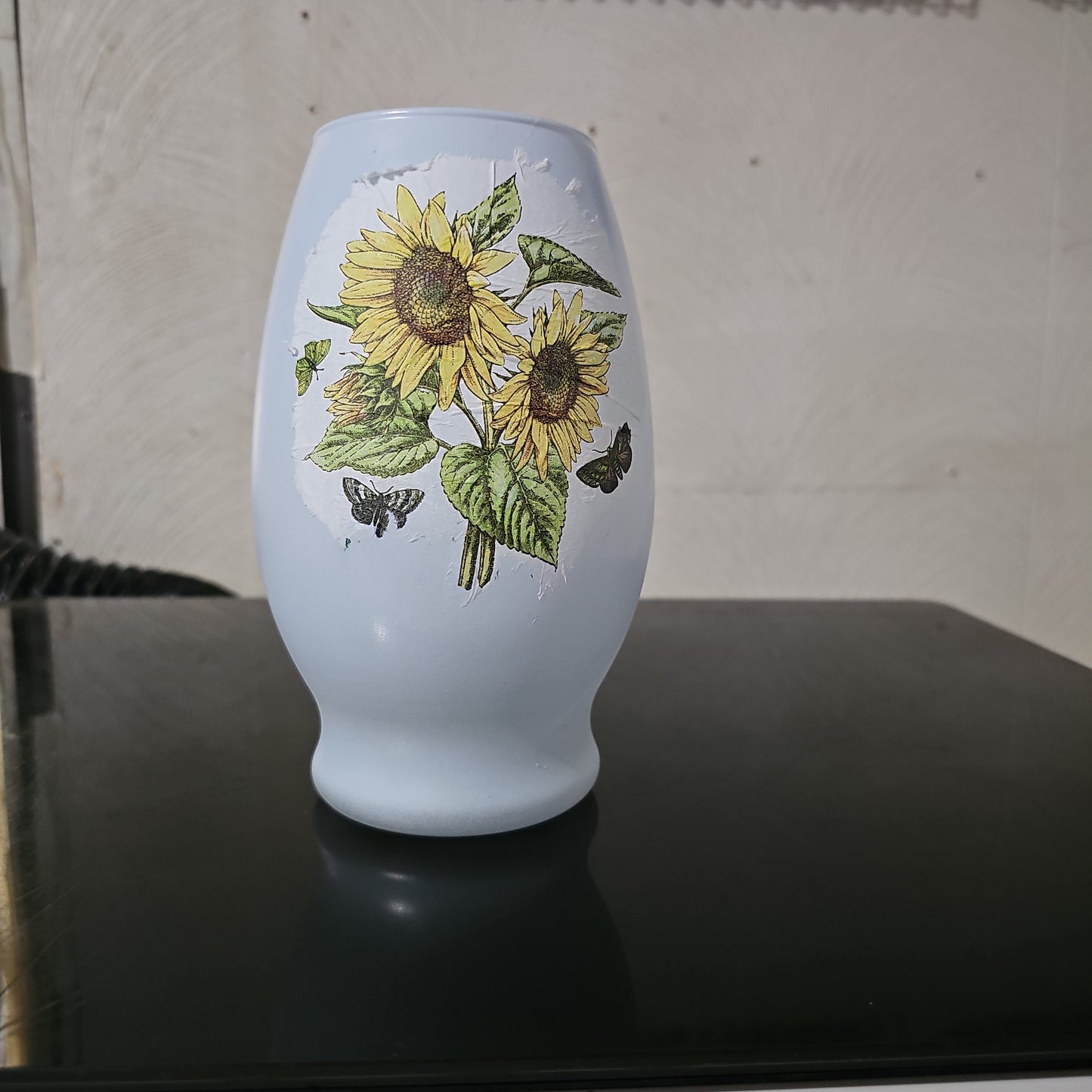 Sunflower vase