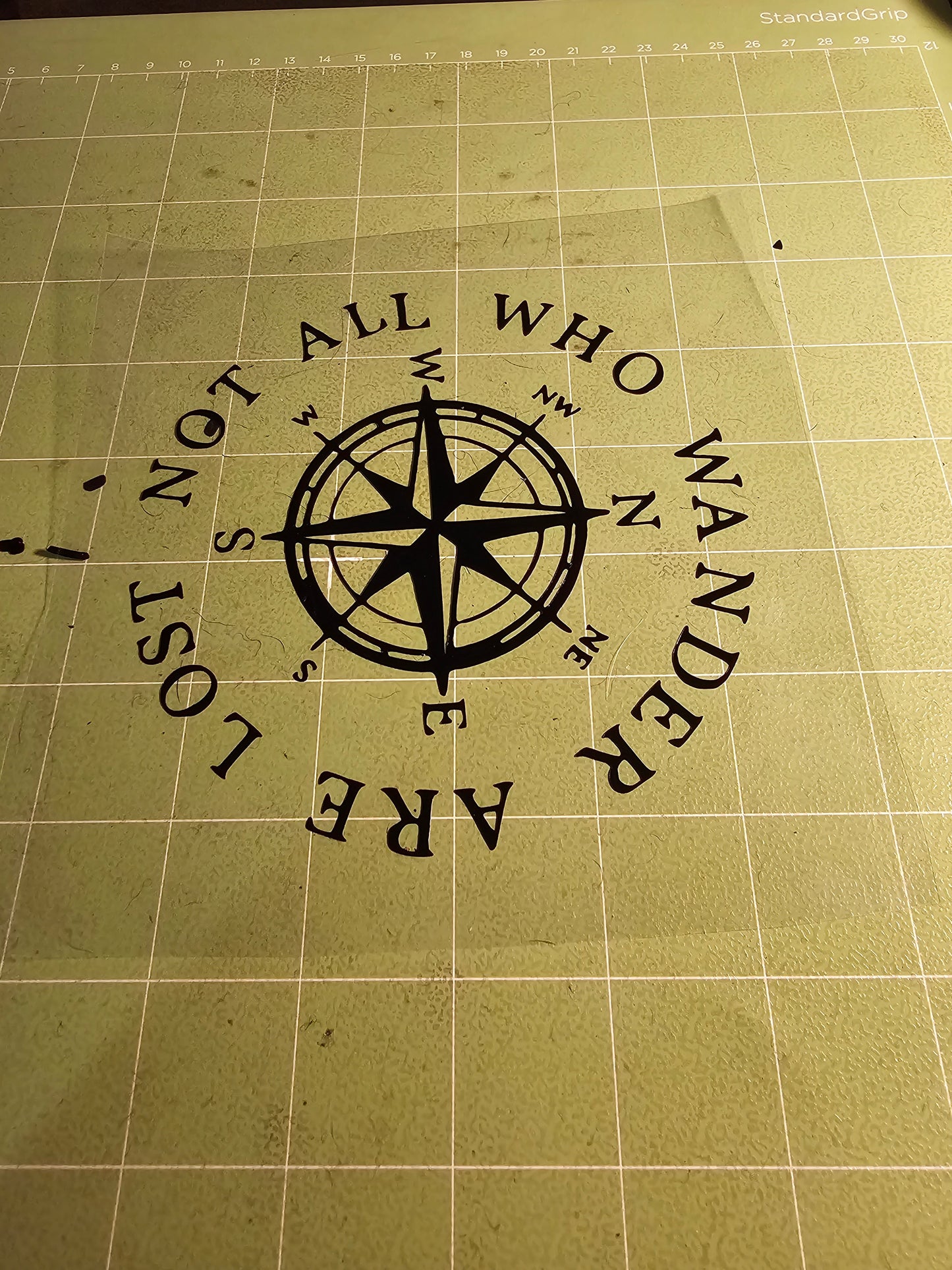 Not all who wonder decal