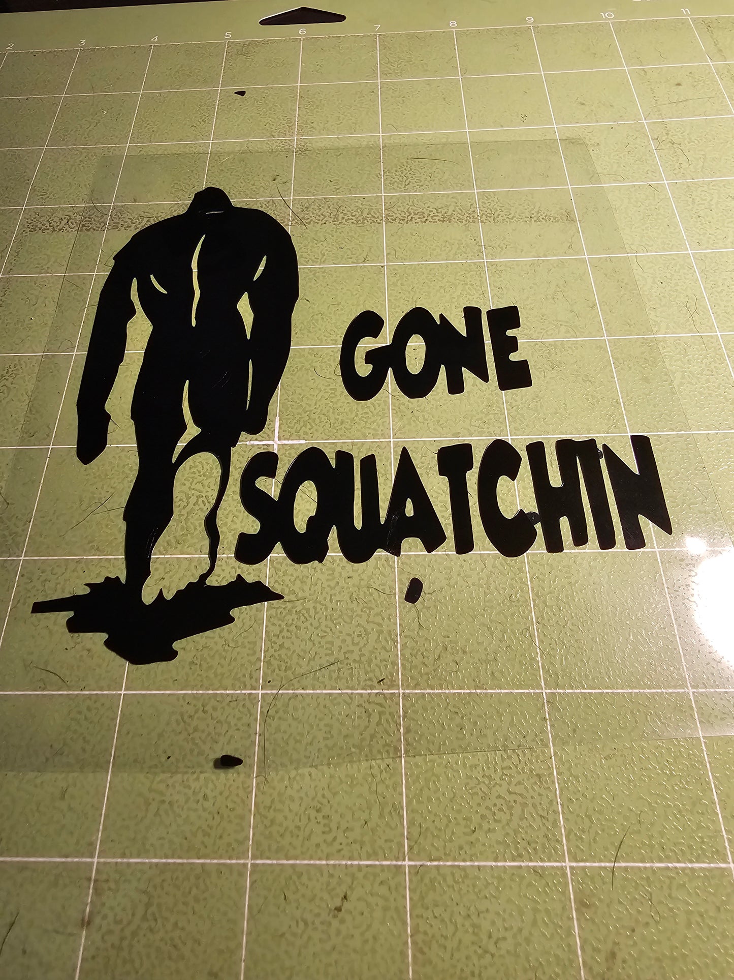 Gone squatchin