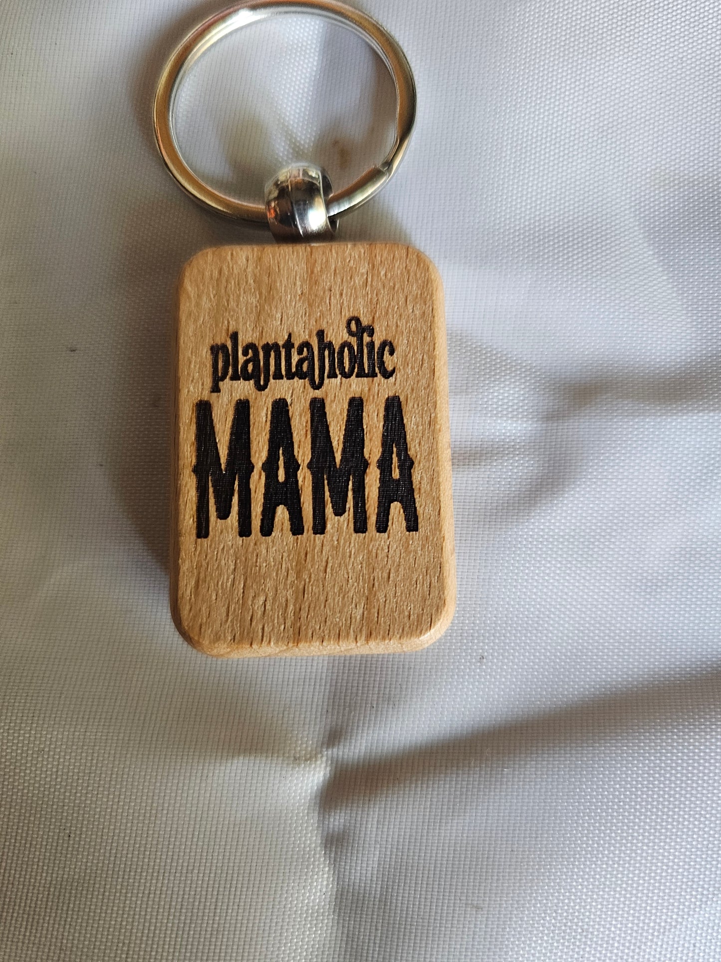 Wood keychains