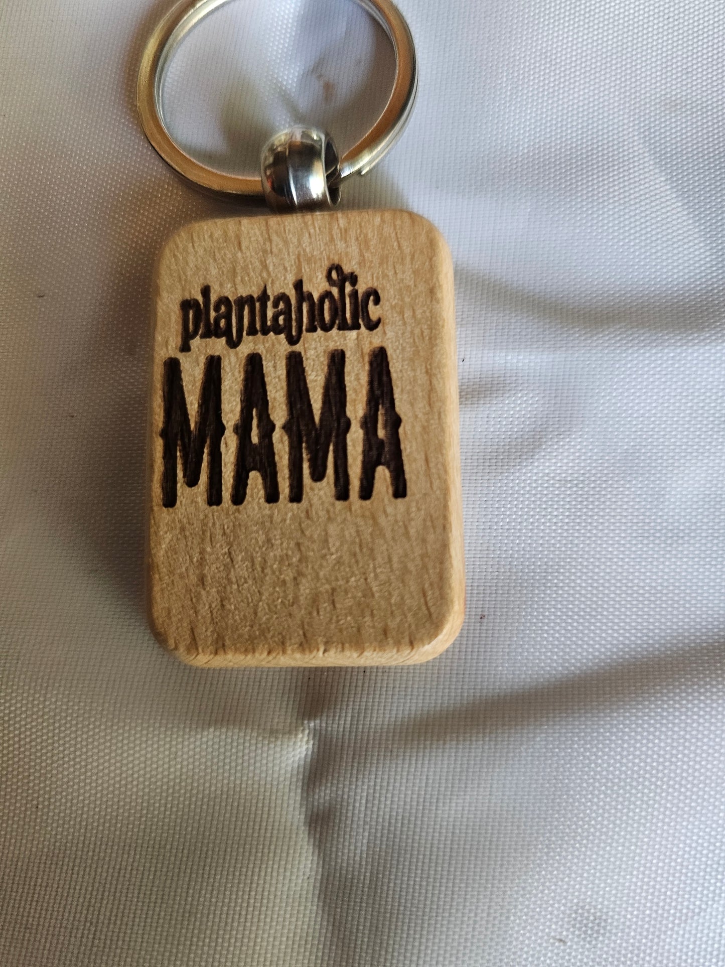 Wood keychains