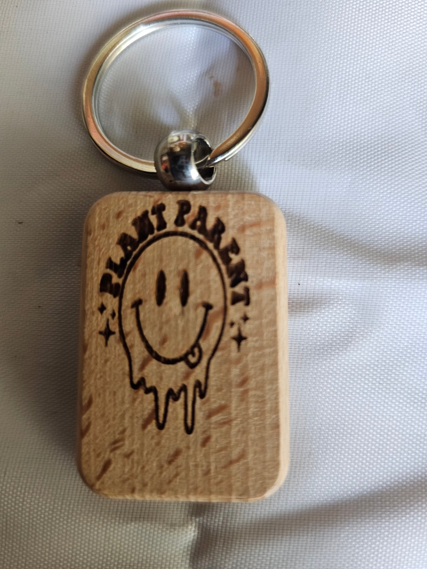 Wood keychains