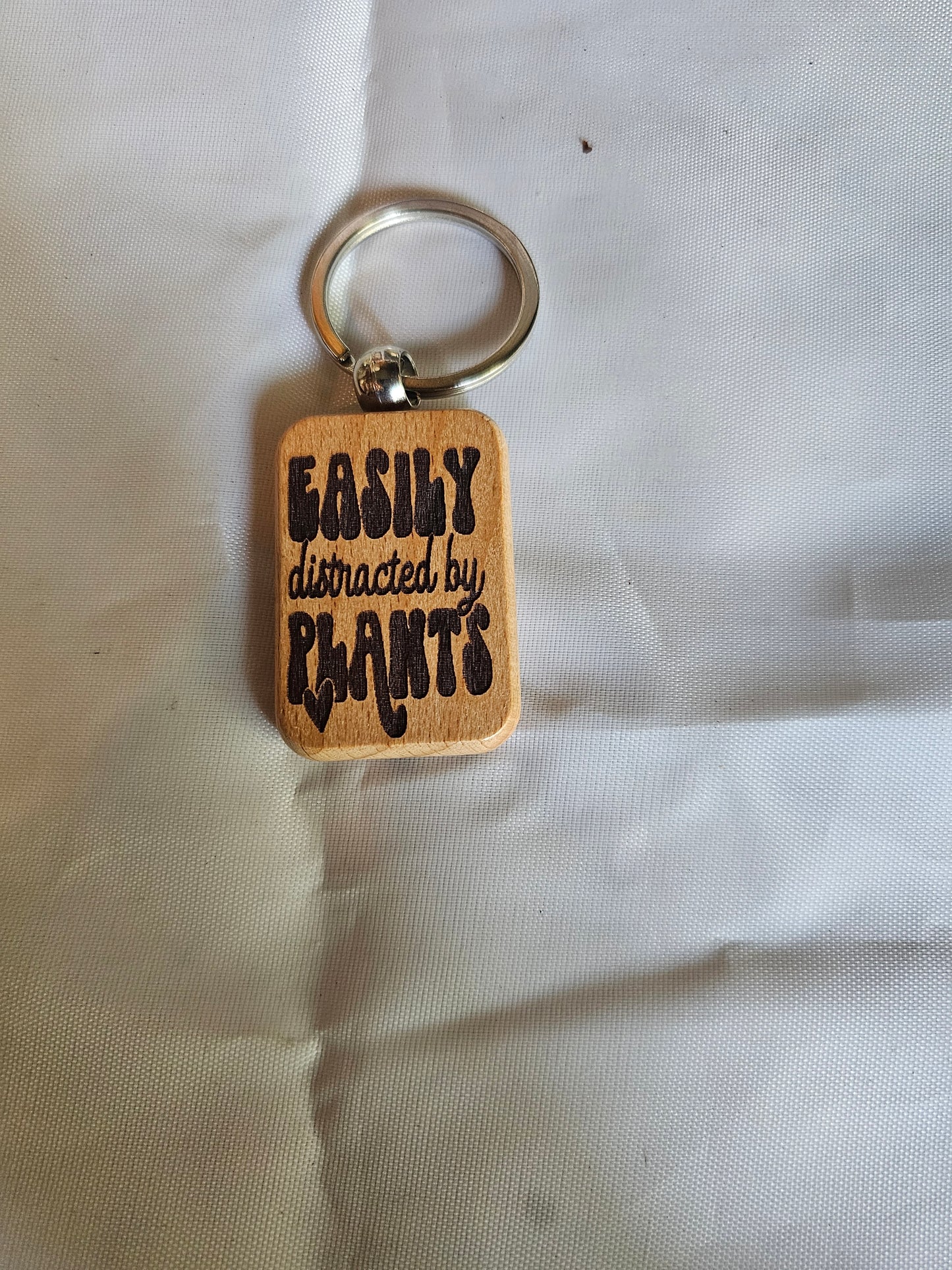 Wood keychains