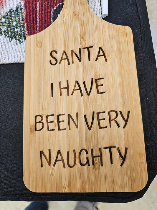 Santa I have been naughty