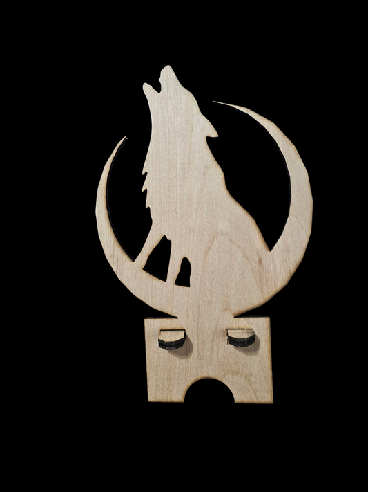 Wolf phone stand