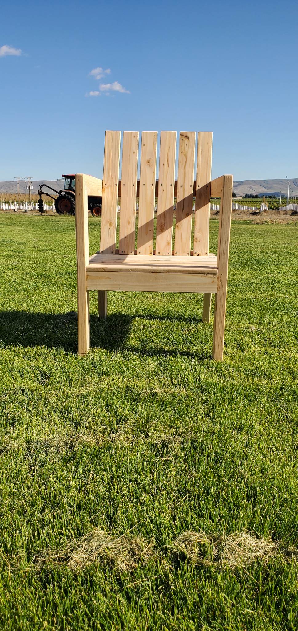 Wood chair