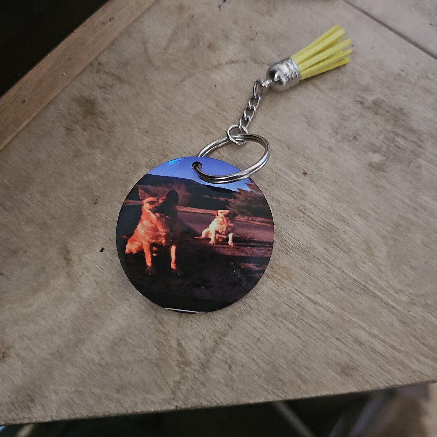 sublimation key chains custom made